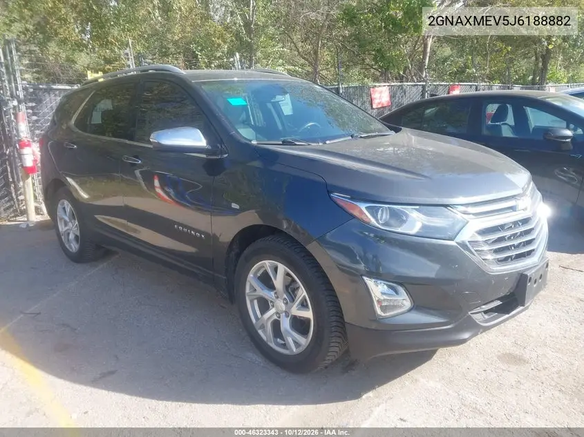 CHEVROLET EQUINOX 2018, VIN 2GNAXMEV5J6188882