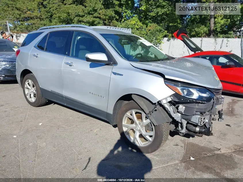 CHEVROLET EQUINOX 2018, VIN 2GNAXTEX1J6312125