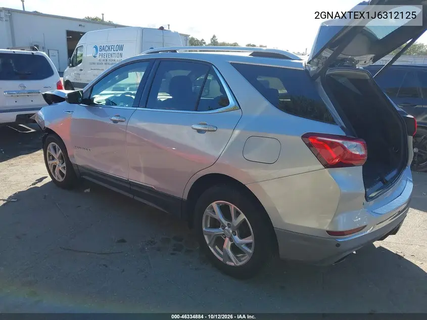 2018 CHEVROLET EQUINOX VIN 2GNAXTEX1J6312125 — фото 3