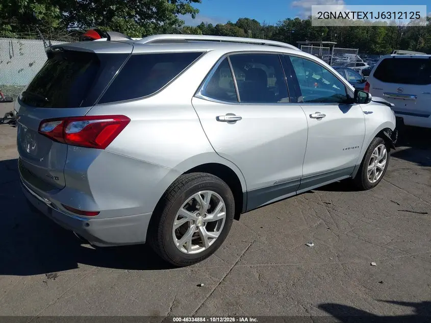 2018 CHEVROLET EQUINOX VIN 2GNAXTEX1J6312125 — фото 4
