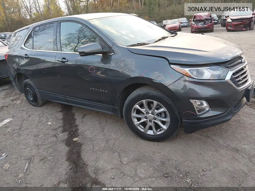 CHEVROLET EQUINOX 2018, VIN 3GNAXJEV6JS641651