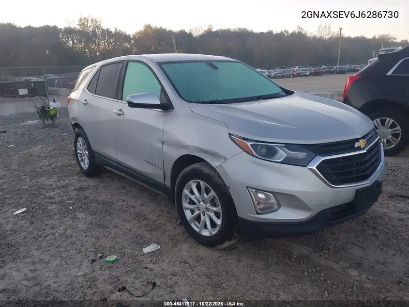 CHEVROLET EQUINOX 2018, VIN 2GNAXSEV6J6286730
