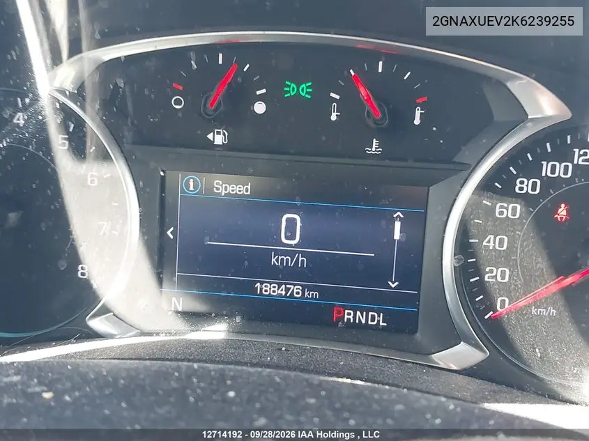 2019 CHEVROLET EQUINOX VIN 2GNAXUEV2K6239255 — фото 15