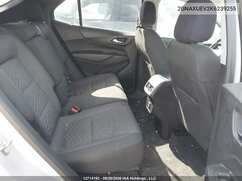 2019 CHEVROLET EQUINOX VIN 2GNAXUEV2K6239255 — фото 8