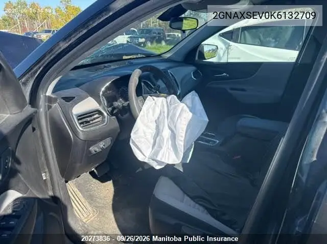 2019 CHEVROLET EQUINOX VIN 2GNAXSEV0K6132709 — фото 5