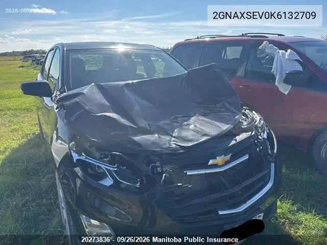 2019 CHEVROLET EQUINOX VIN 2GNAXSEV0K6132709 — фото 6