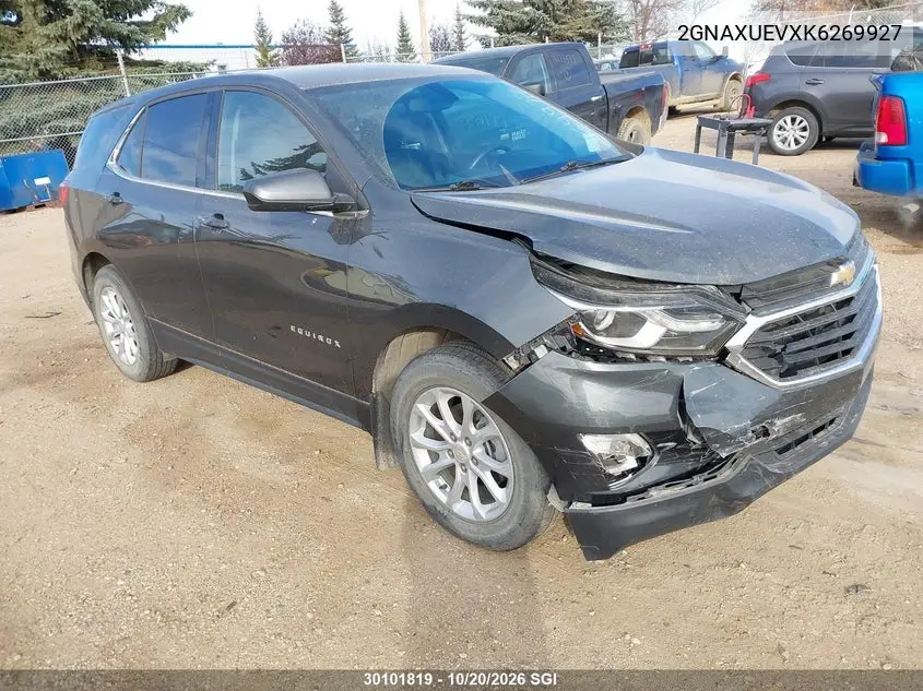 CHEVROLET EQUINOX 2019, VIN 2GNAXUEVXK6269927