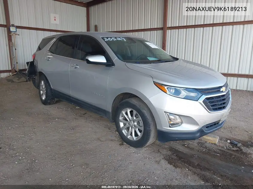 CHEVROLET EQUINOX 2019, VIN 2GNAXUEV9K6189213
