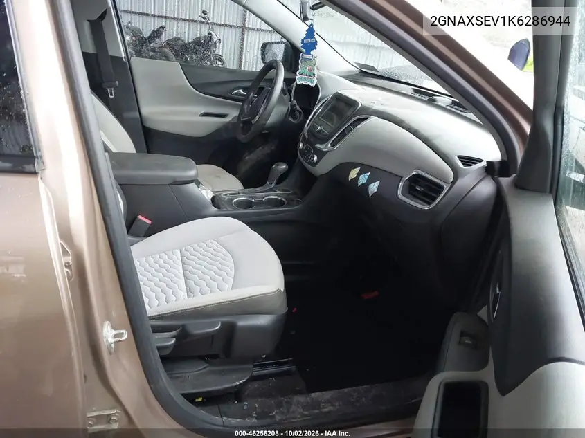 2019 CHEVROLET EQUINOX VIN 2GNAXSEV1K6286944 — фото 5