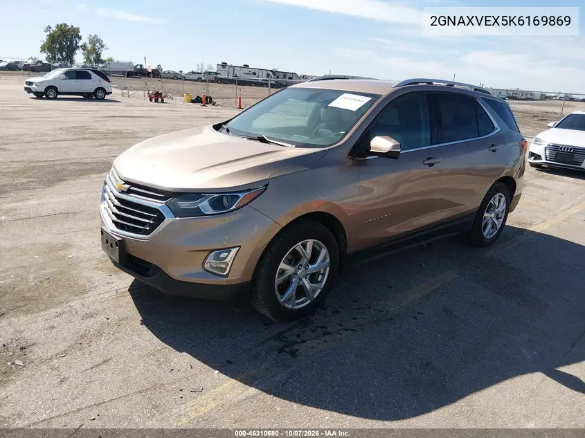 2019 CHEVROLET EQUINOX VIN 2GNAXVEX5K6169869 — фото 2
