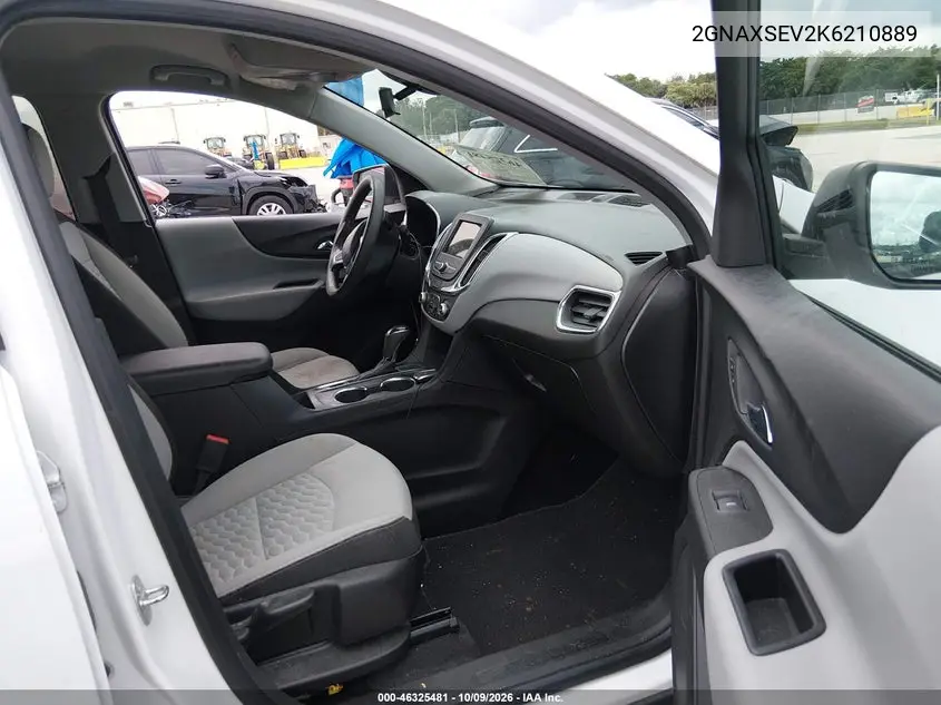 2019 CHEVROLET EQUINOX VIN 2GNAXSEV2K6210889 — фото 5
