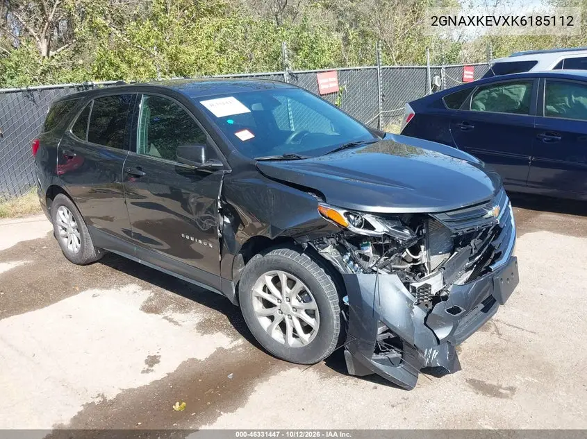 CHEVROLET EQUINOX 2019, VIN 2GNAXKEVXK6185112