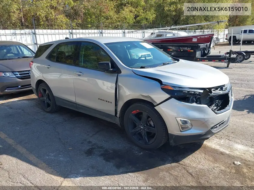 CHEVROLET EQUINOX 2019, VIN 2GNAXLEX5K6159010