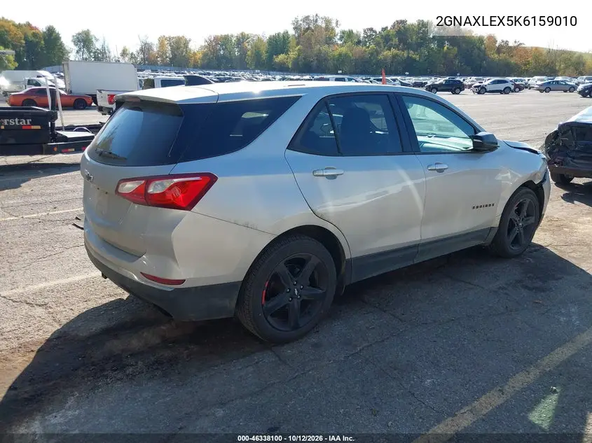 2019 CHEVROLET EQUINOX VIN 2GNAXLEX5K6159010 — фото 4