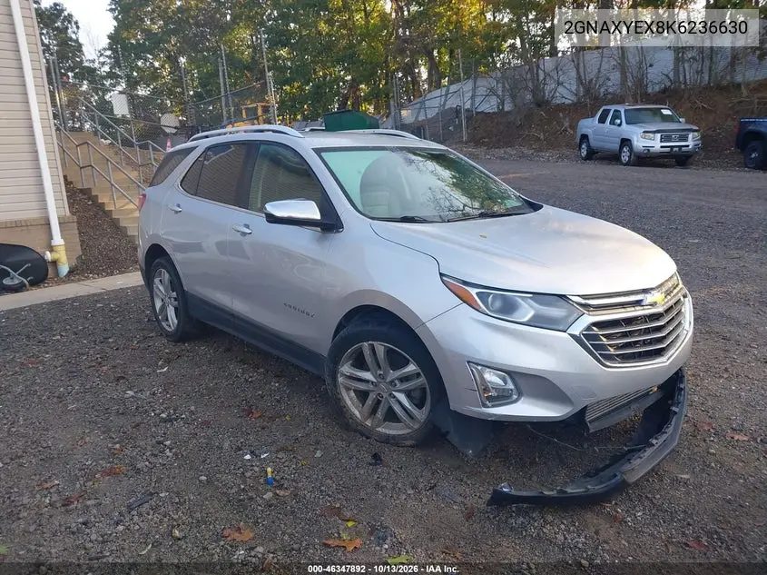 CHEVROLET EQUINOX 2019, VIN 2GNAXYEX8K6236630