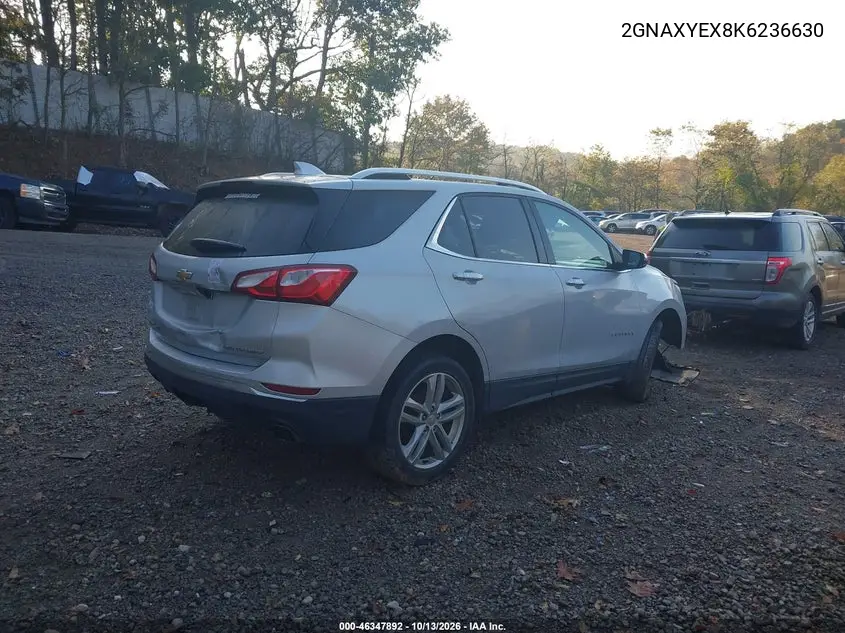 2019 CHEVROLET EQUINOX VIN 2GNAXYEX8K6236630 — фото 4