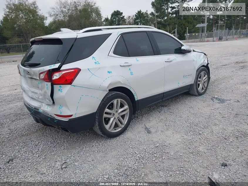 2019 CHEVROLET EQUINOX VIN 2GNAXPEX0K6187692 — фото 4