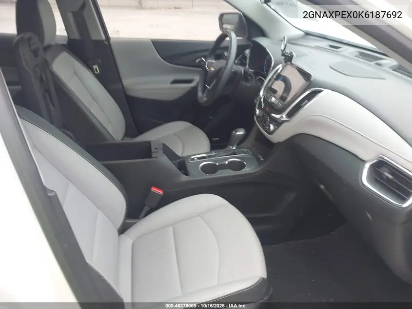 2019 CHEVROLET EQUINOX VIN 2GNAXPEX0K6187692 — фото 5