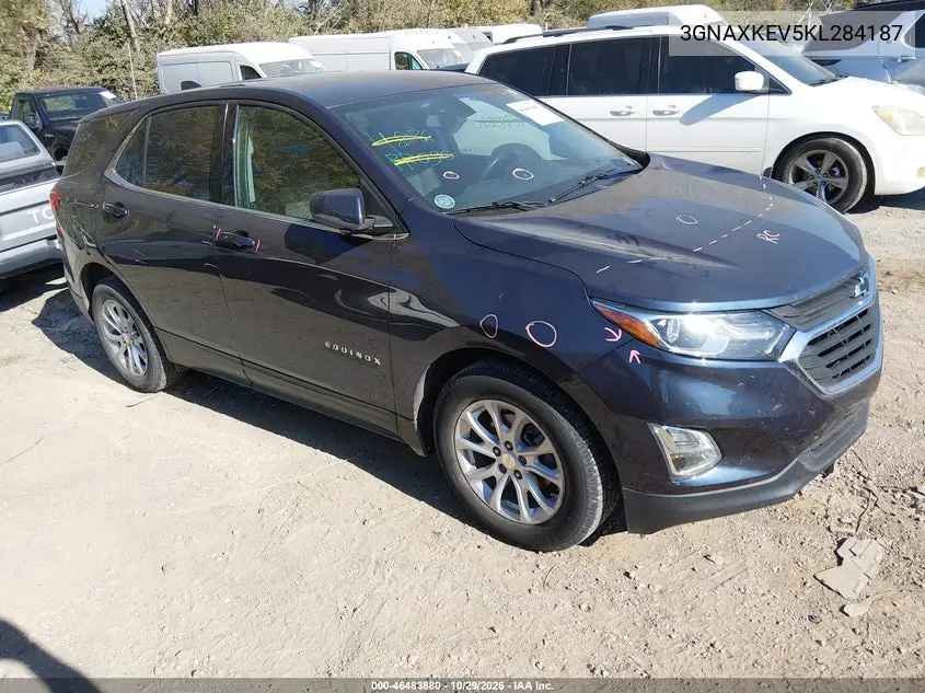 CHEVROLET EQUINOX 2019, VIN 3GNAXKEV5KL284187