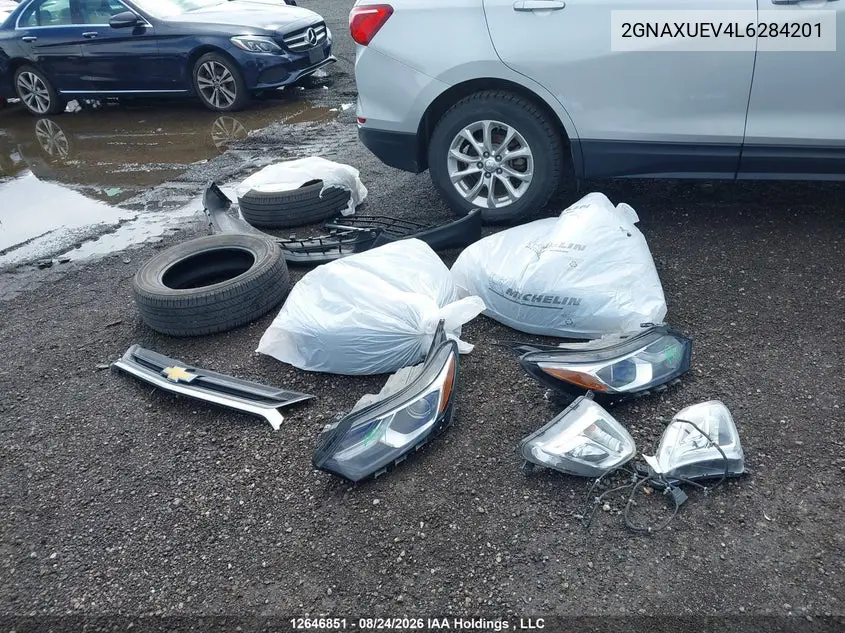 2020 CHEVROLET EQUINOX VIN 2GNAXUEV4L6284201 — фото 12