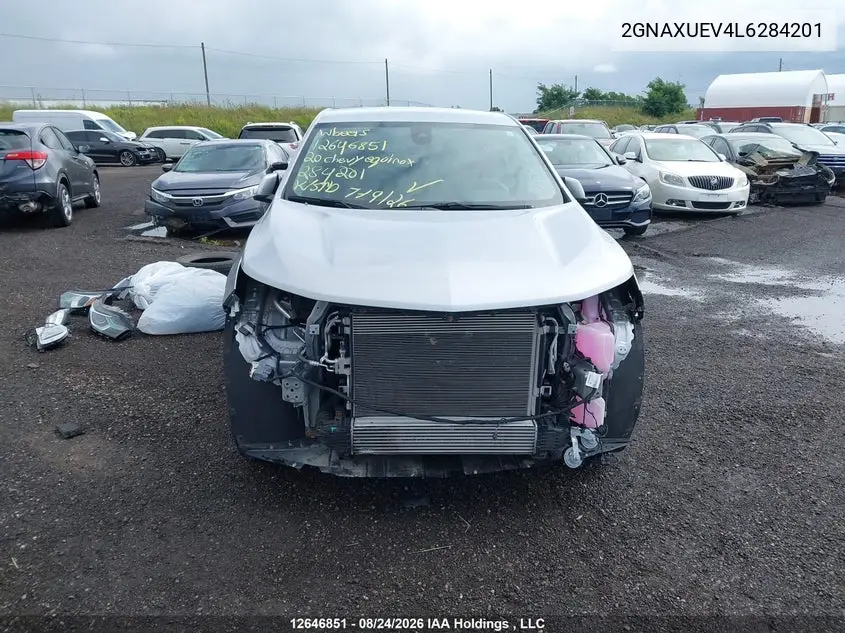 2020 CHEVROLET EQUINOX VIN 2GNAXUEV4L6284201 — фото 13