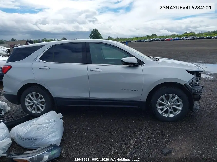 2020 CHEVROLET EQUINOX VIN 2GNAXUEV4L6284201 — фото 14
