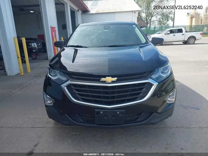 2020 CHEVROLET EQUINOX VIN 2GNAXSEV2L6252240 — фото 12