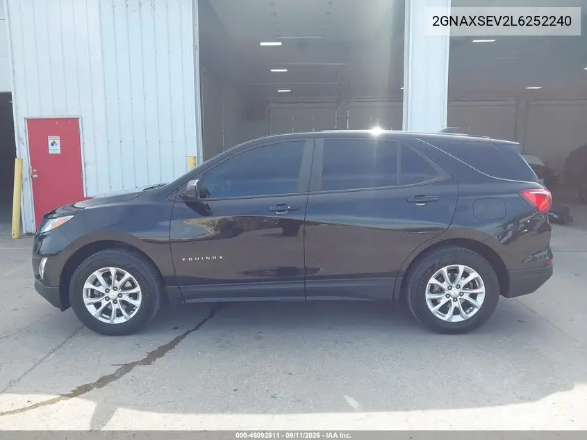 2020 CHEVROLET EQUINOX VIN 2GNAXSEV2L6252240 — фото 14