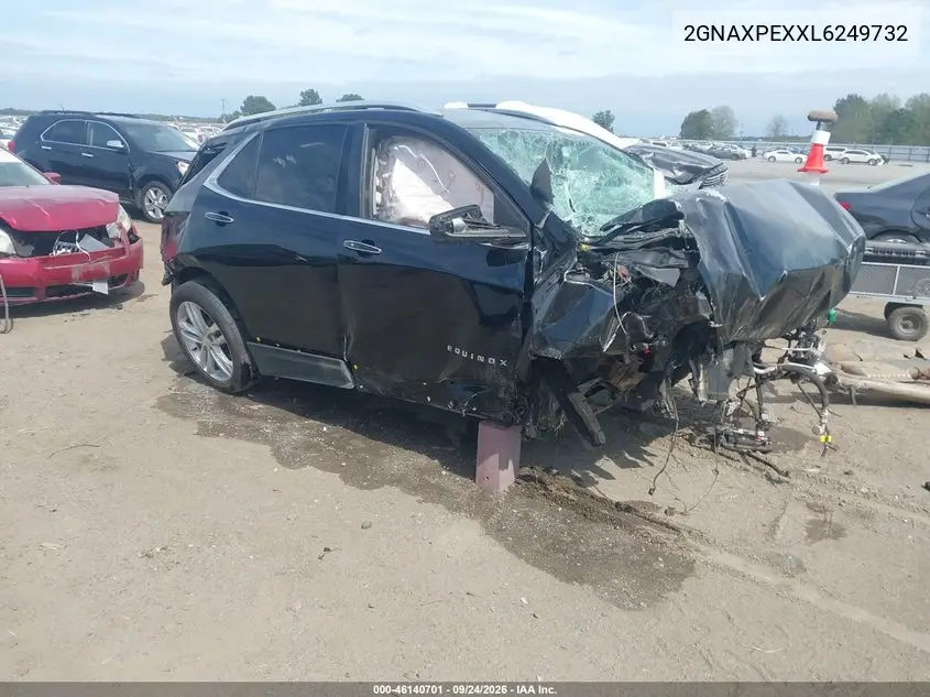 CHEVROLET EQUINOX 2020, VIN 2GNAXPEXXL6249732