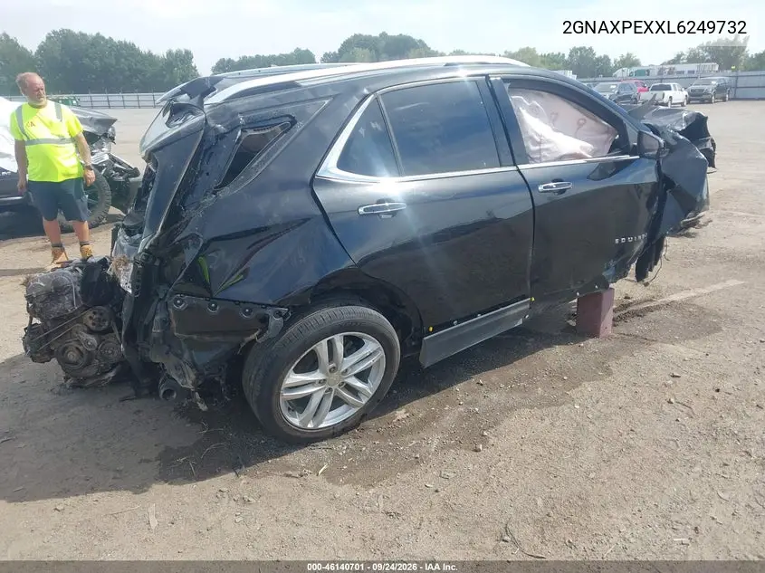 2020 CHEVROLET EQUINOX VIN 2GNAXPEXXL6249732 — фото 4