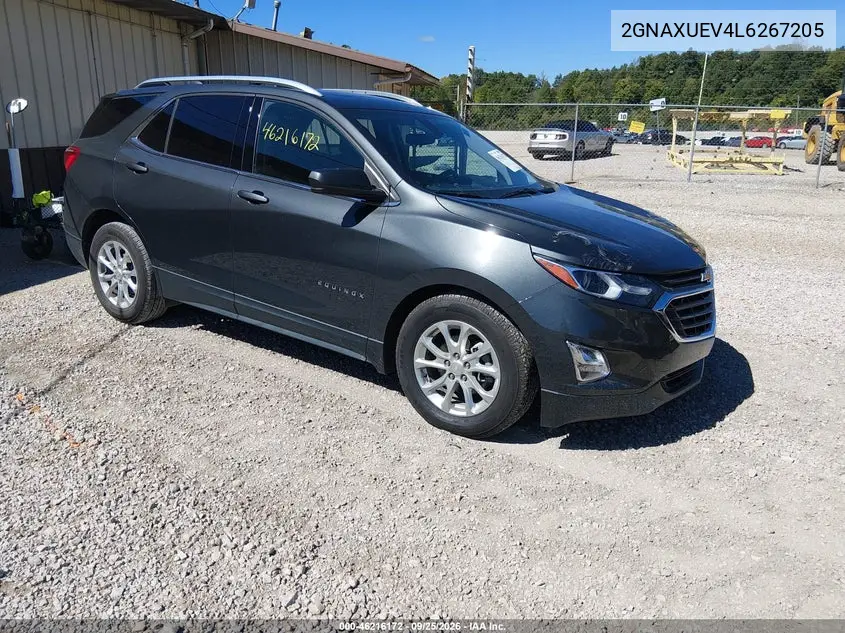 CHEVROLET EQUINOX 2020, VIN 2GNAXUEV4L6267205