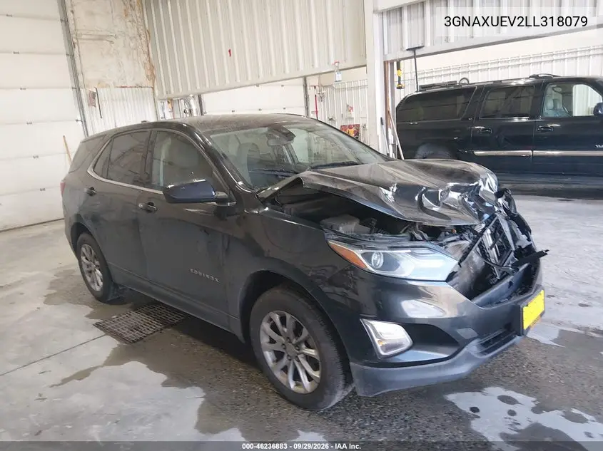 CHEVROLET EQUINOX 2020, VIN 3GNAXUEV2LL318079