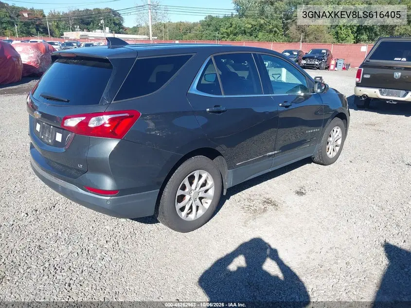 2020 CHEVROLET EQUINOX VIN 3GNAXKEV8LS616405 — фото 4