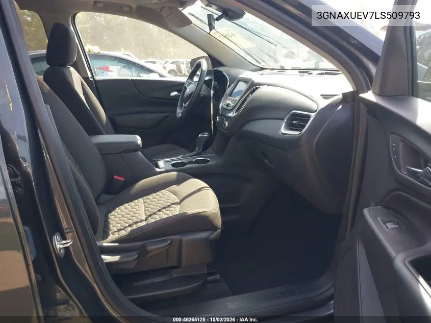 2020 CHEVROLET EQUINOX VIN 3GNAXUEV7LS509793 — фото 5