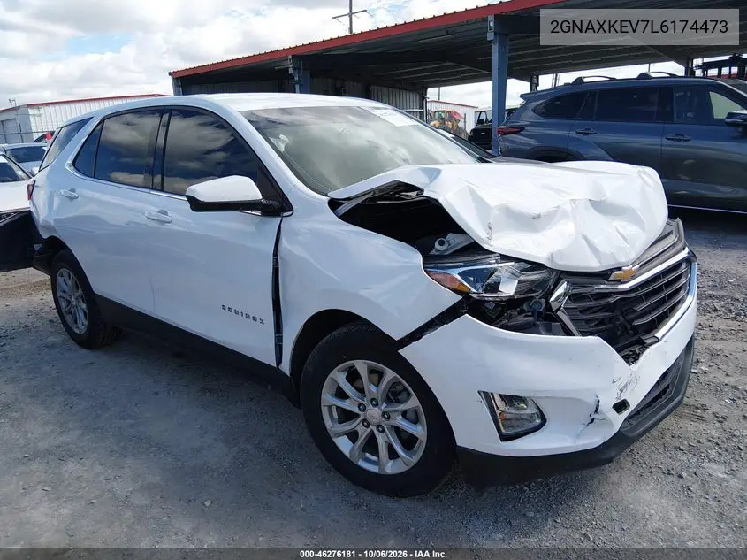 CHEVROLET EQUINOX 2020, VIN 2GNAXKEV7L6174473