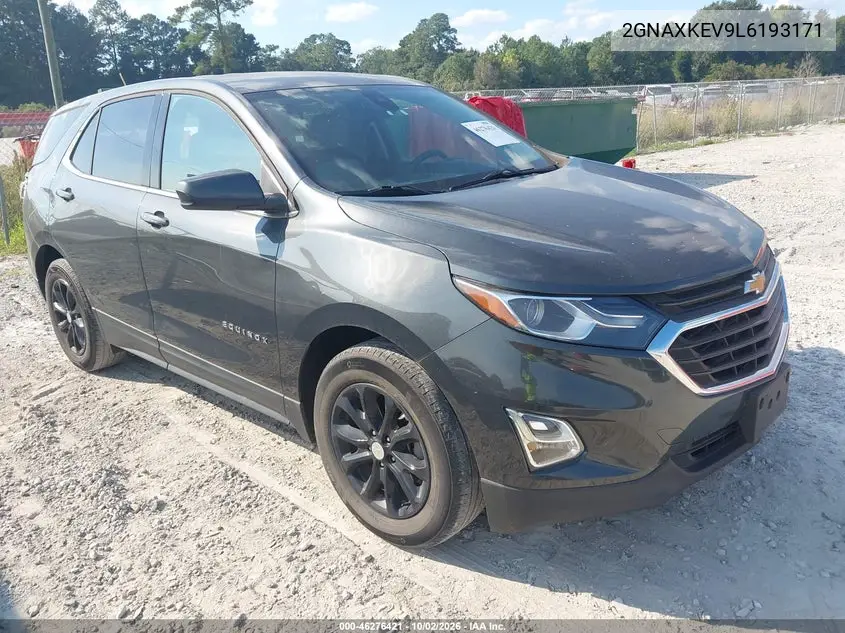 CHEVROLET EQUINOX 2020, VIN 2GNAXKEV9L6193171