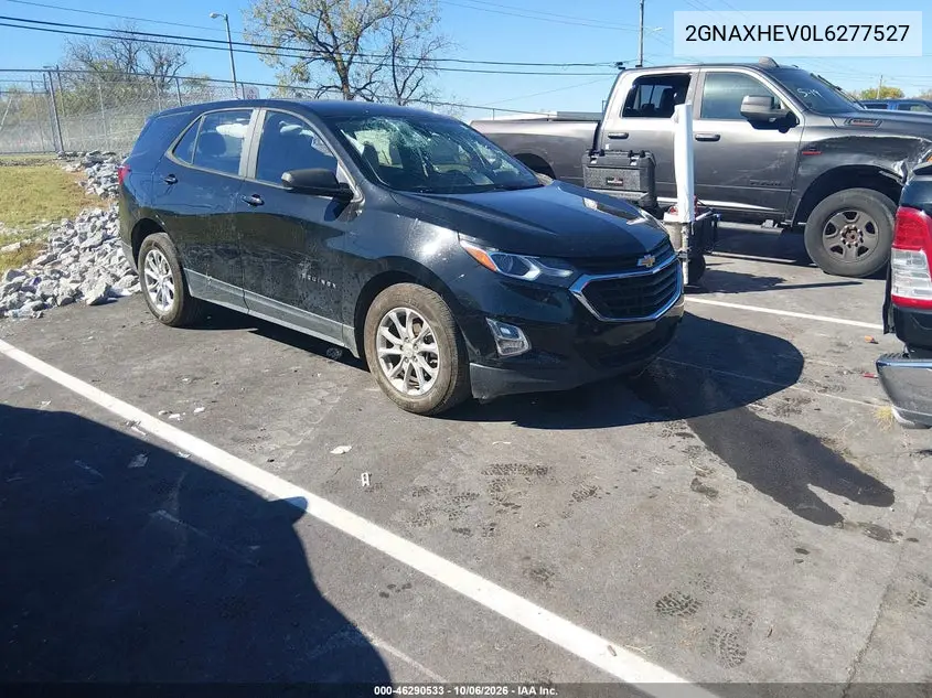 CHEVROLET EQUINOX 2020, VIN 2GNAXHEV0L6277527