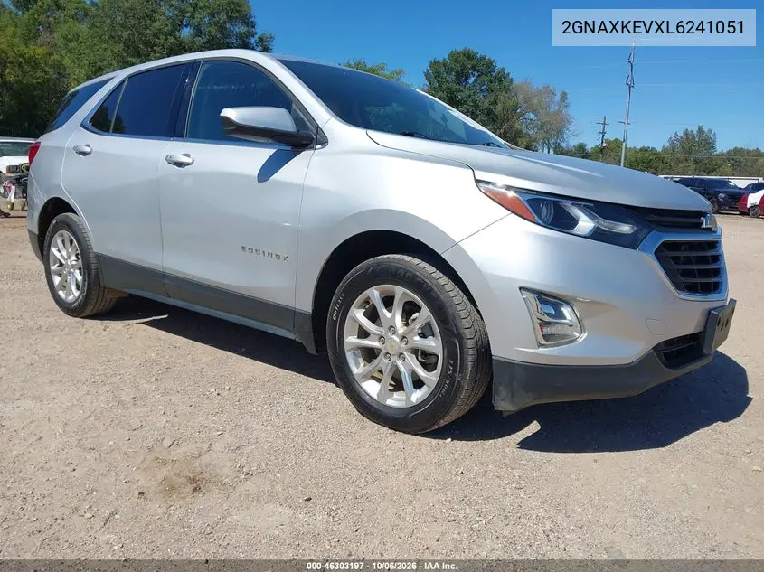 CHEVROLET EQUINOX 2020, VIN 2GNAXKEVXL6241051