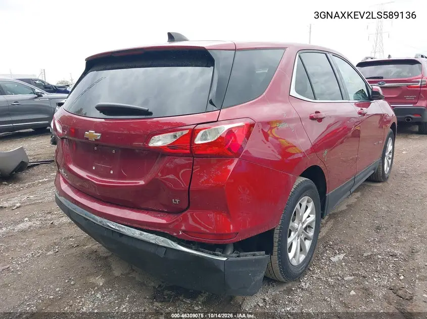 2020 CHEVROLET EQUINOX VIN 3GNAXKEV2LS589136 — фото 4
