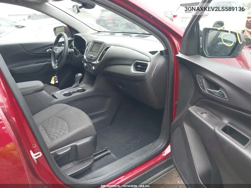 2020 CHEVROLET EQUINOX VIN 3GNAXKEV2LS589136 — фото 5