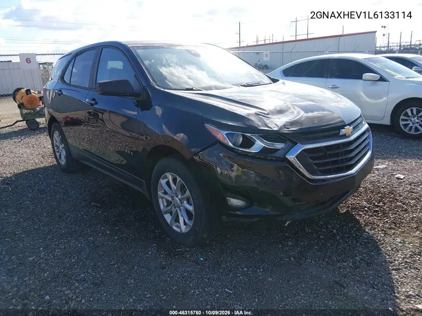 CHEVROLET EQUINOX 2020, VIN 2GNAXHEV1L6133114