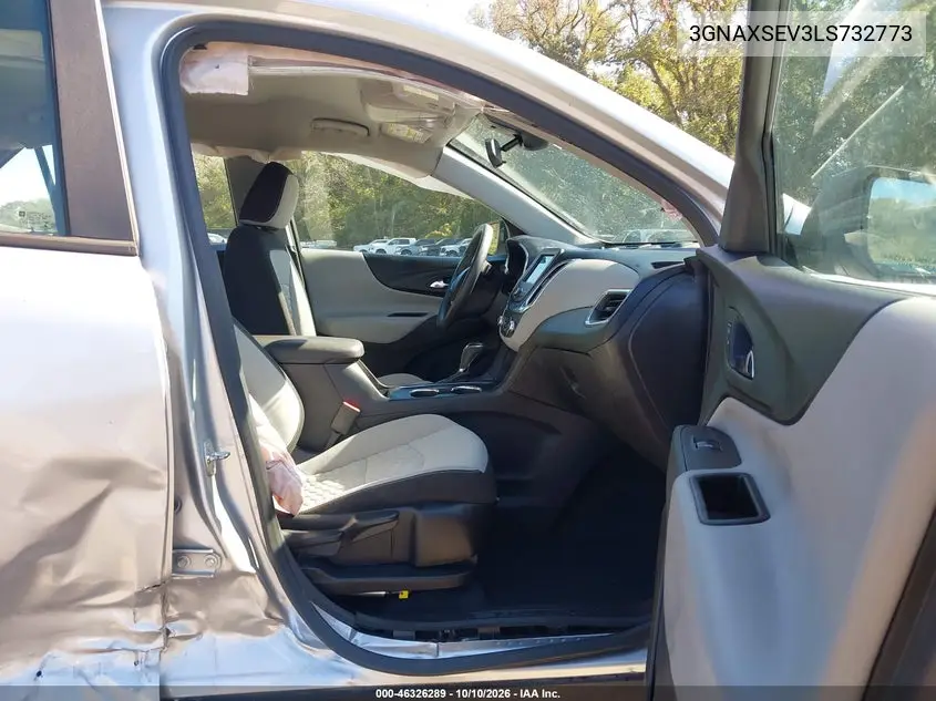 2020 CHEVROLET EQUINOX VIN 3GNAXSEV3LS732773 — фото 5