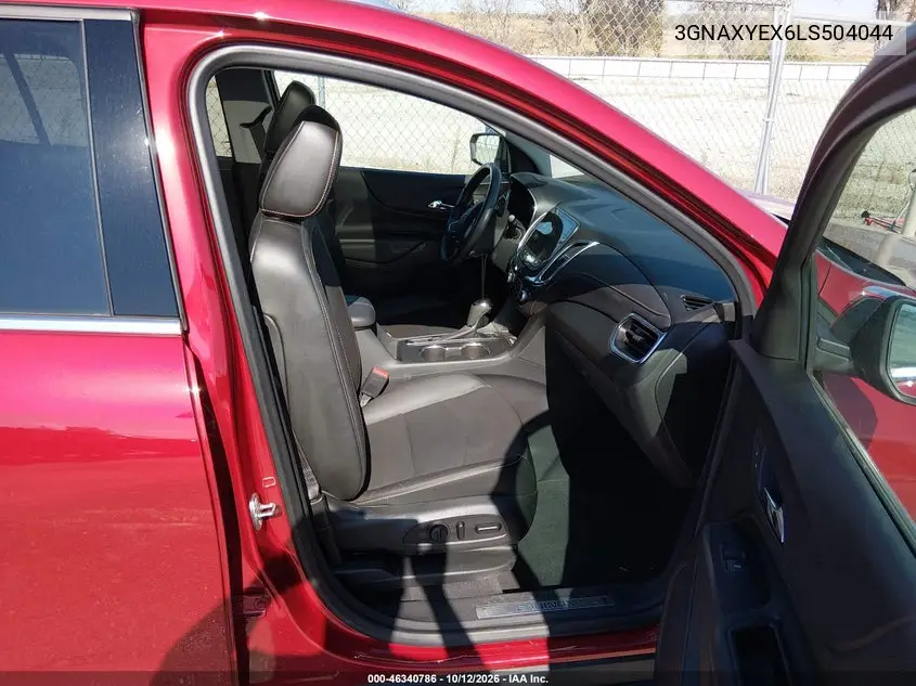 2020 CHEVROLET EQUINOX VIN 3GNAXYEX6LS504044 — фото 5