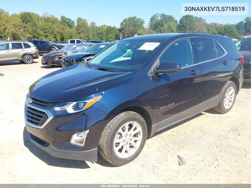 2020 CHEVROLET EQUINOX VIN 3GNAXKEV7LS718519 — фото 2