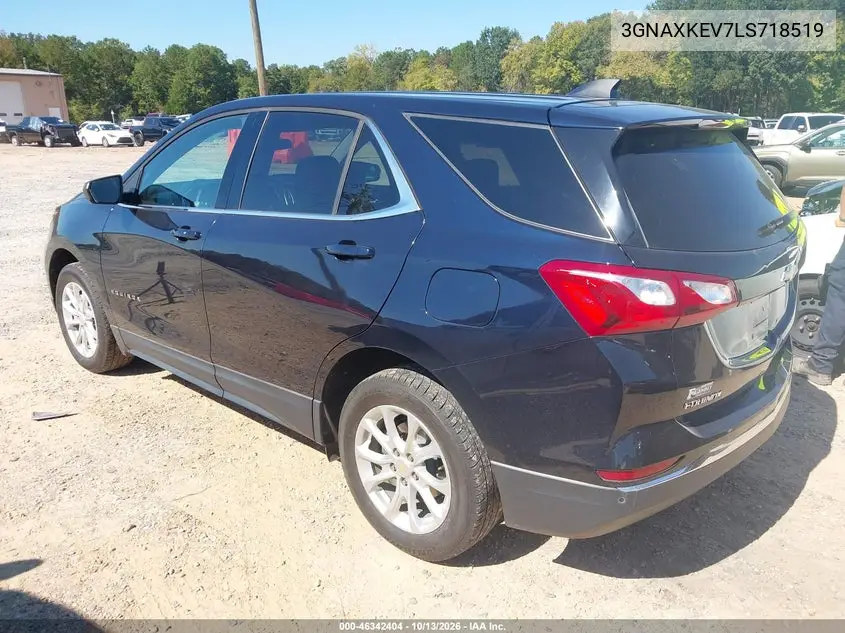 2020 CHEVROLET EQUINOX VIN 3GNAXKEV7LS718519 — фото 3