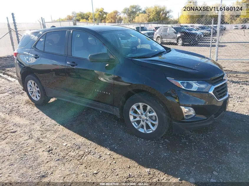 CHEVROLET EQUINOX 2020, VIN 2GNAXSEV1L6180124