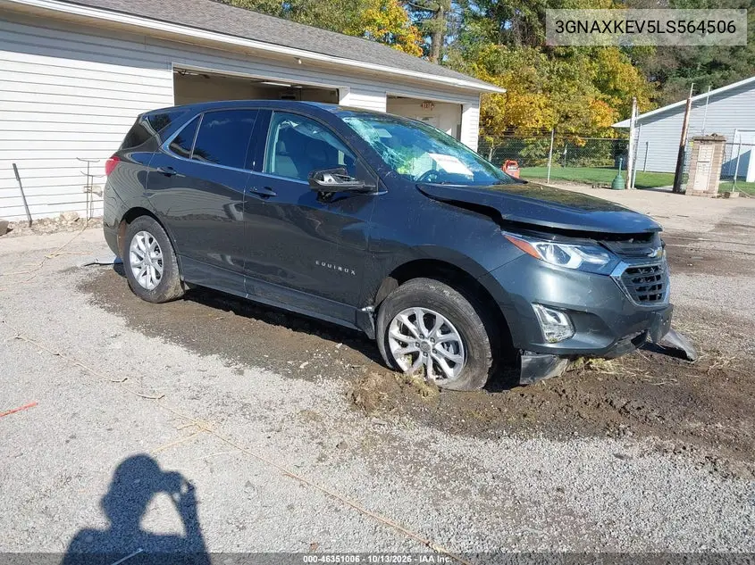CHEVROLET EQUINOX 2020, VIN 3GNAXKEV5LS564506