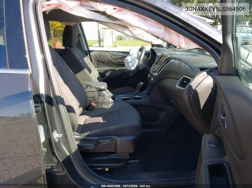 2020 CHEVROLET EQUINOX VIN 3GNAXKEV5LS564506 — фото 5