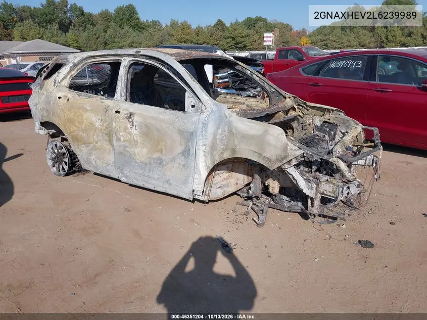 CHEVROLET EQUINOX 2020, VIN 2GNAXHEV2L6239989