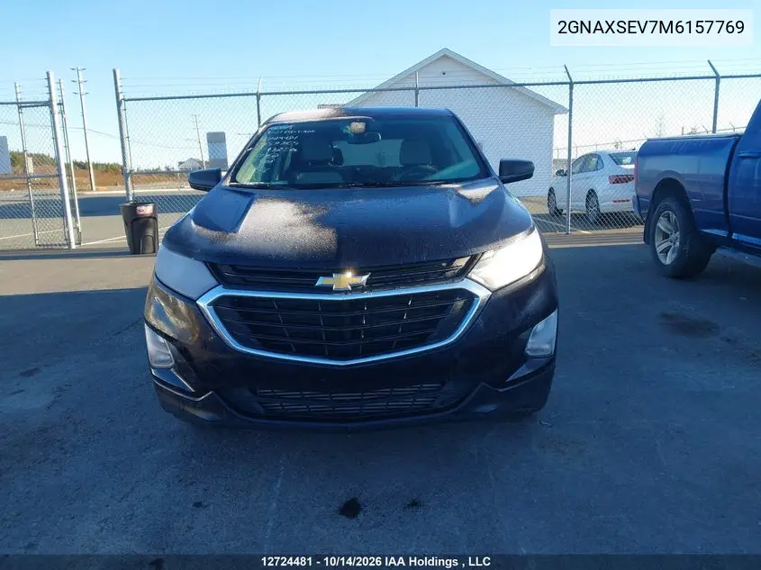 2021 CHEVROLET EQUINOX VIN 2GNAXSEV7M6157769 — фото 12